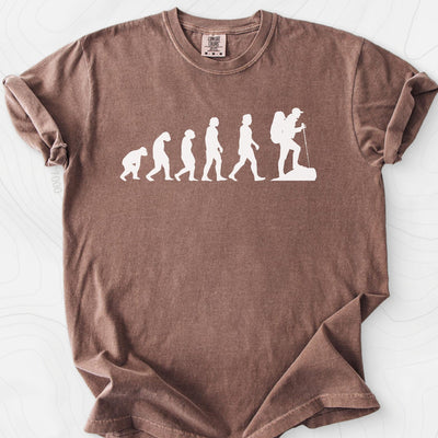 Hiking Evolution T-Shirt Gift For Hiker