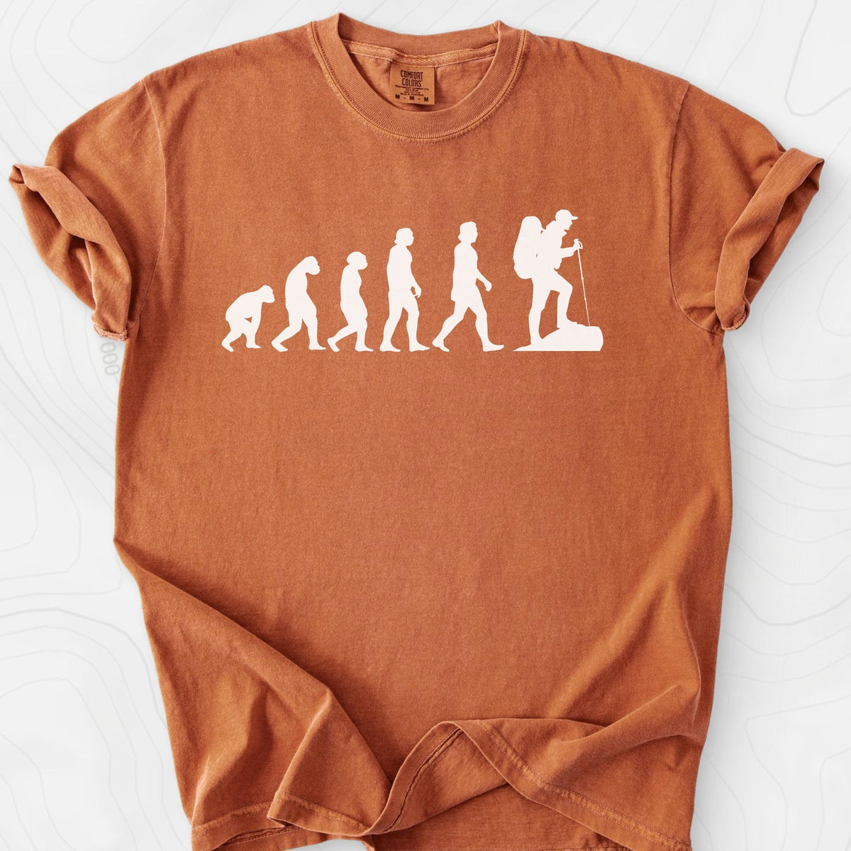 Hiking Evolution T-Shirt Gift For Hiker