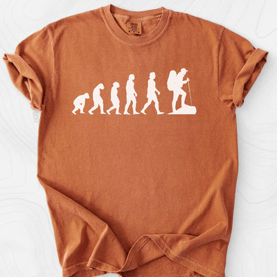 Hiking Evolution T-Shirt Gift For Hiker