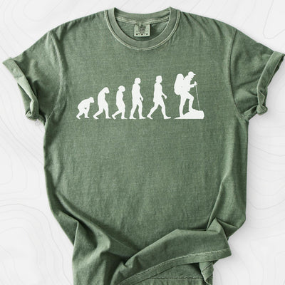 Hiking Evolution T-Shirt Gift For Hiker