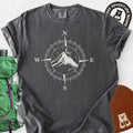 Compass Mountains T-Shirt Gift For Hiker