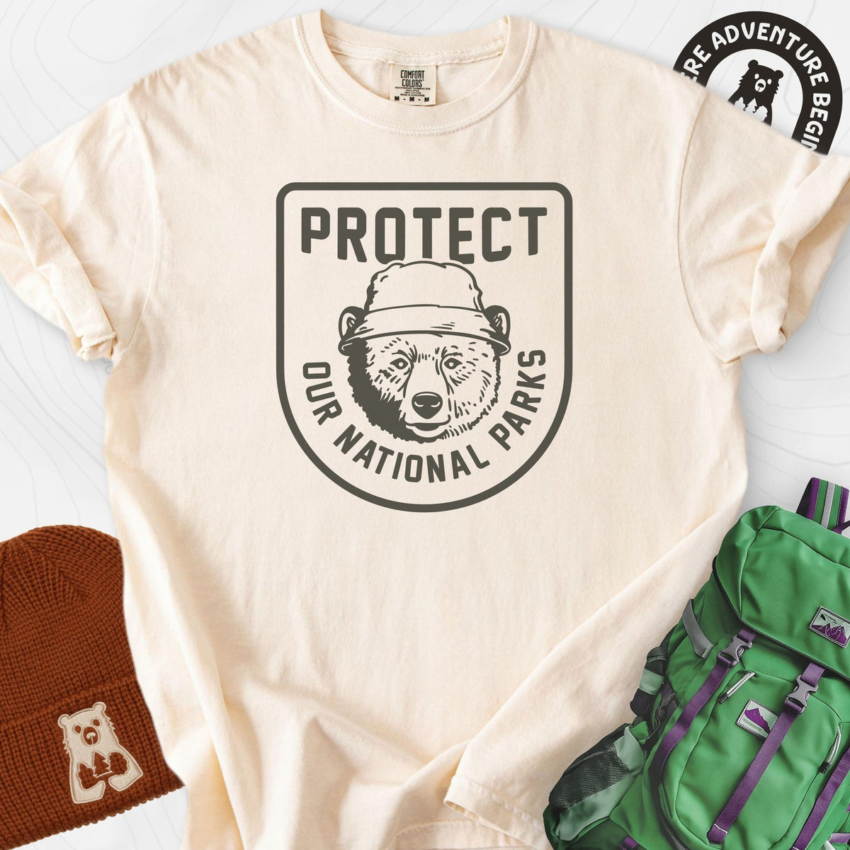 Protect Our National Parks T-Shirt Gift For Hiker