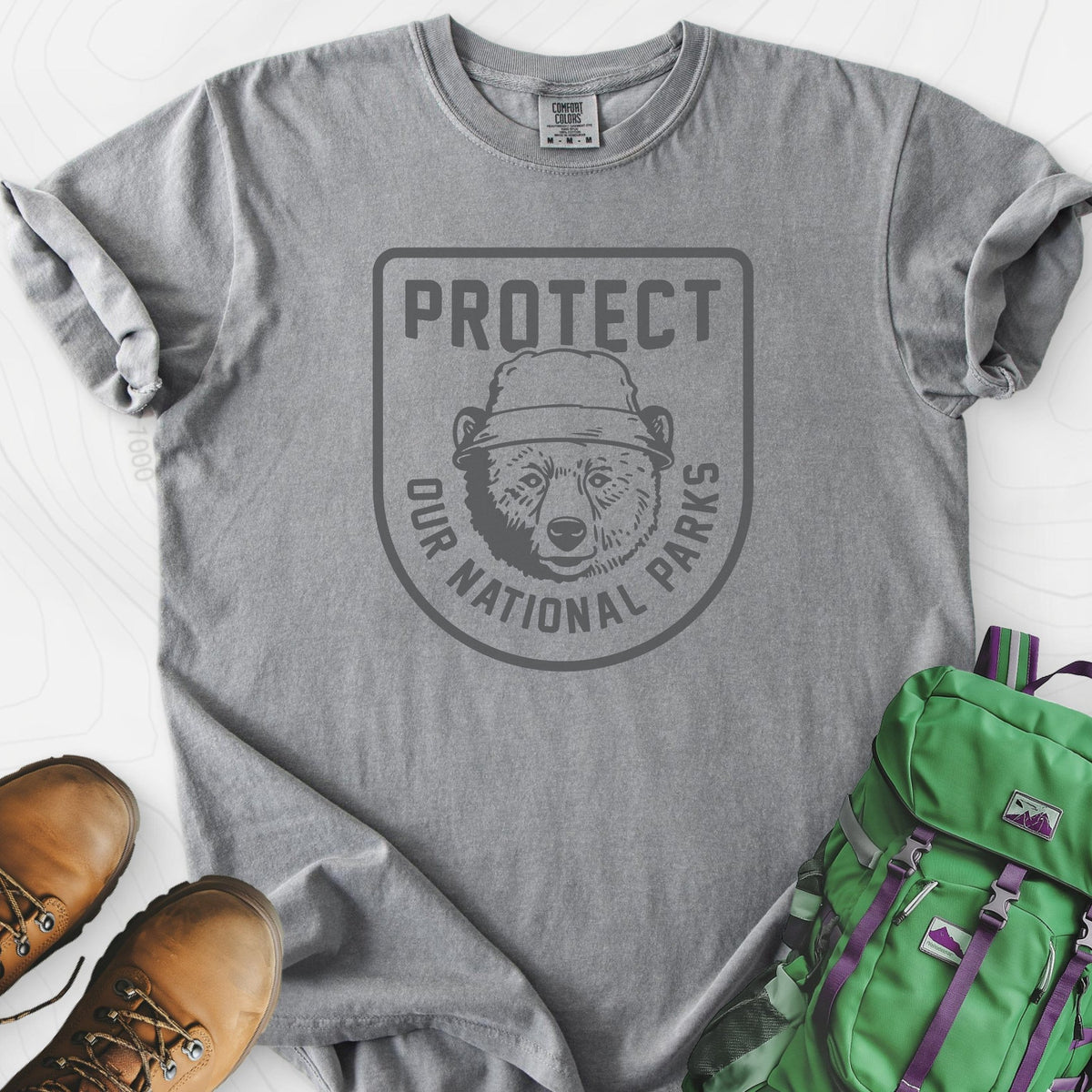 Protect Our National Parks T-Shirt Gift For Hiker