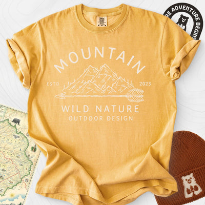 Mountain Wild Nature T-Shirt Gift For Hiker