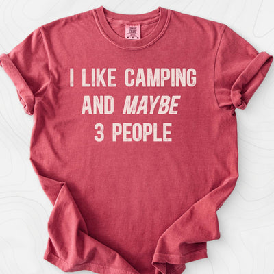 I Like Camping... T-Shirt Gift For Hiker