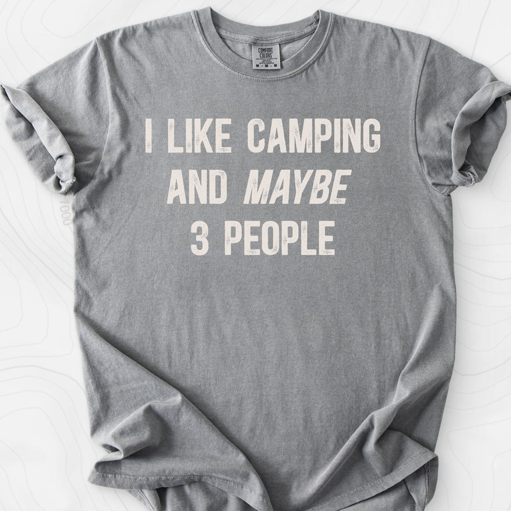 I Like Camping... T-Shirt Gift For Hiker