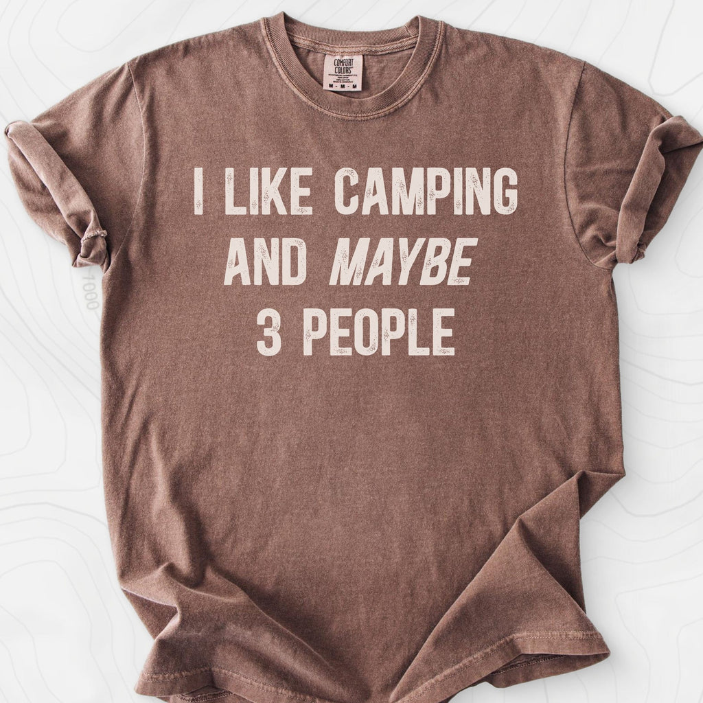 I Like Camping... T-Shirt Gift For Hiker