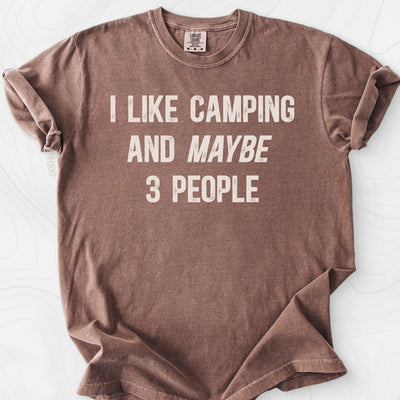 I Like Camping... T-Shirt Gift For Hiker