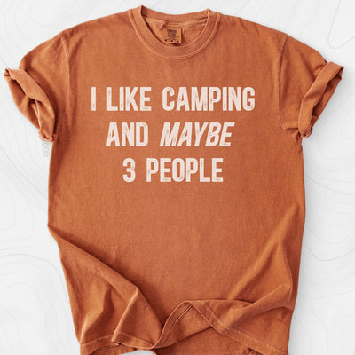 I Like Camping... T-Shirt Gift For Hiker