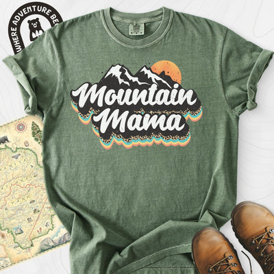 Mountain Mama Adventure T-Shirt Gift For Hiker