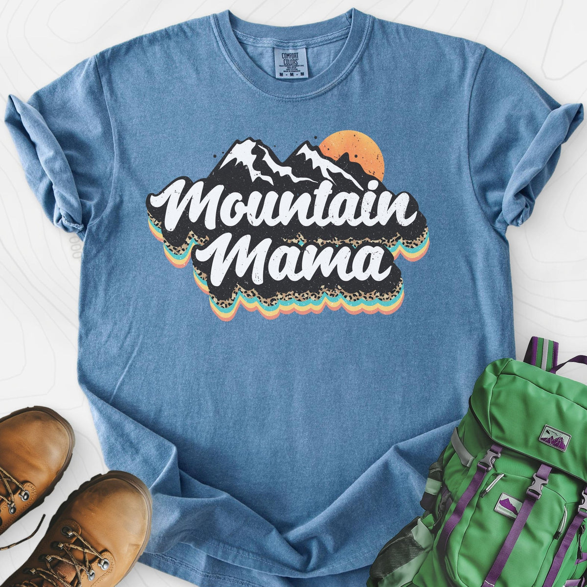 Mountain Mama Adventure T-Shirt Gift For Hiker