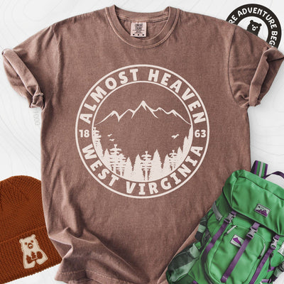 Almost Heaven T-Shirt Gift For Hiker