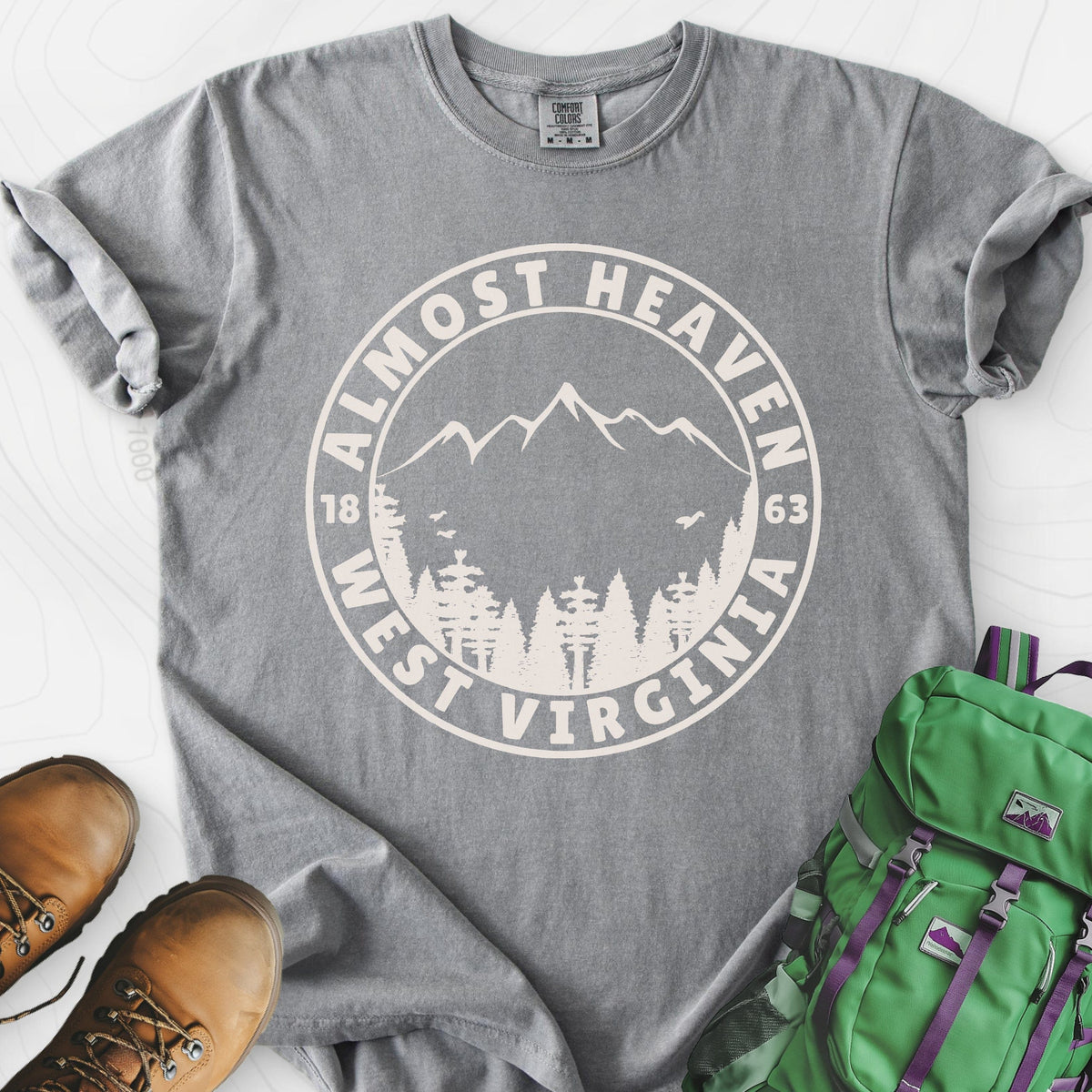 Almost Heaven T-Shirt Gift For Hiker