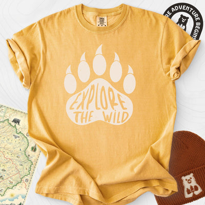 Explore the Wild T-Shirt Gift For Hiker