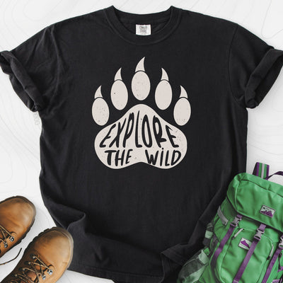 Explore the Wild T-Shirt Gift For Hiker