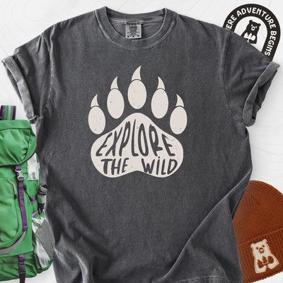 Explore the Wild T-Shirt Gift For Hiker