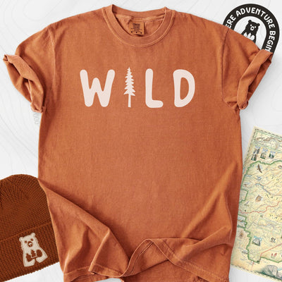 Wild Tree T-Shirt Gift For Hiker