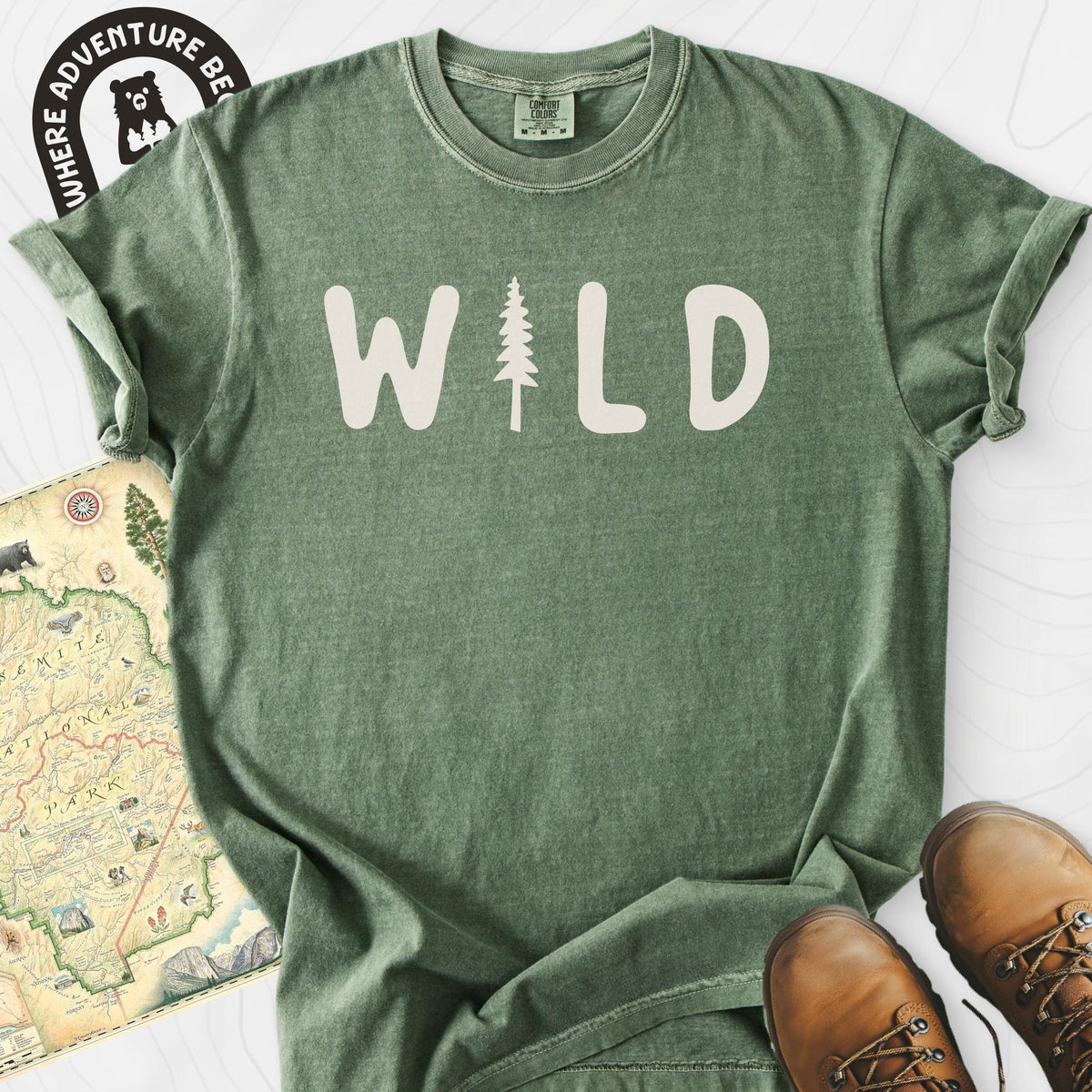 Wild Tree T-Shirt Gift For Hiker