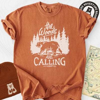 The Woods T-Shirt Gift For Hiker