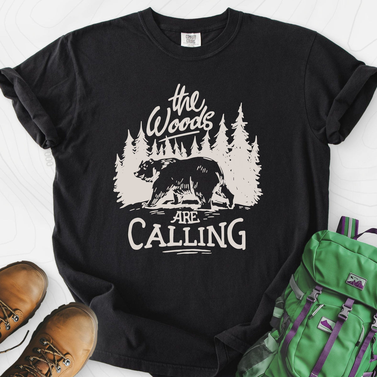 The Woods T-Shirt Gift For Hiker