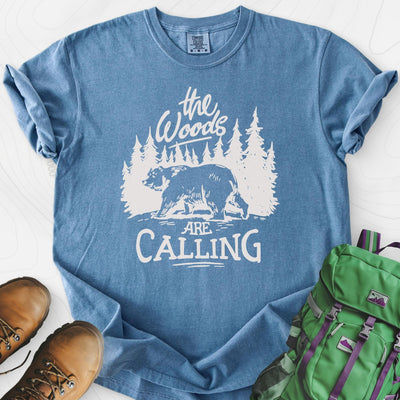 The Woods T-Shirt Gift For Hiker