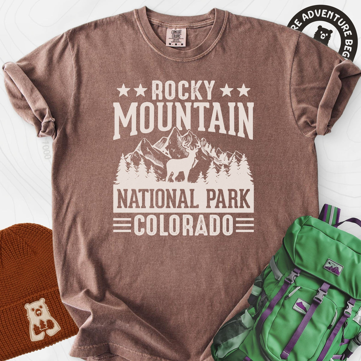 Rocky Mountain T-Shirt Gift For Hiker