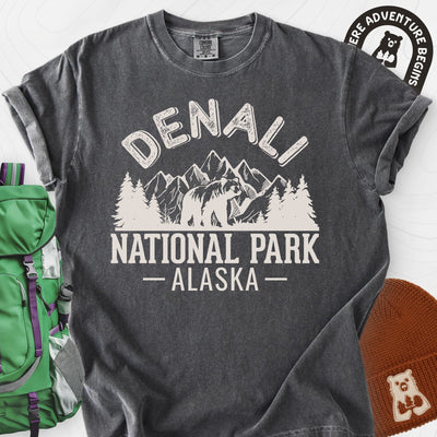 Denali Alaska T-Shirt Gift For Hiker