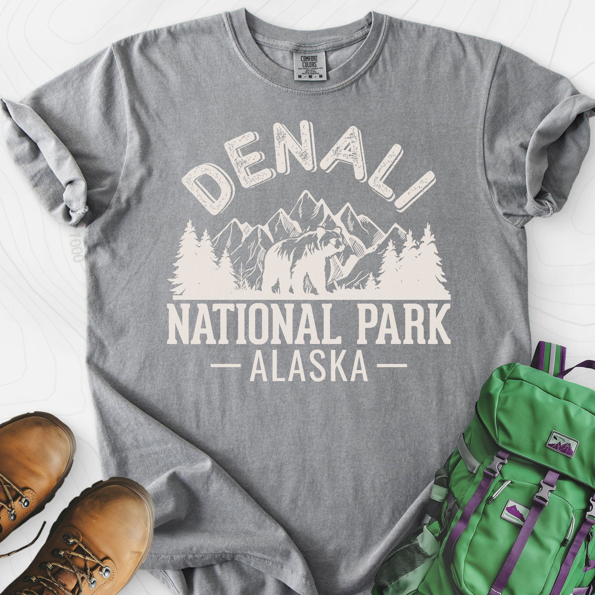 Denali Alaska T-Shirt Gift For Hiker