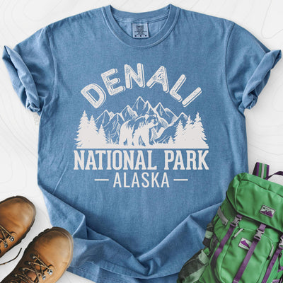 Denali Alaska T-Shirt Gift For Hiker