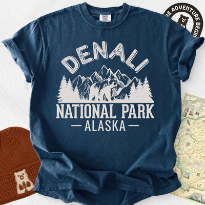 Denali Alaska T-Shirt Gift For Hiker