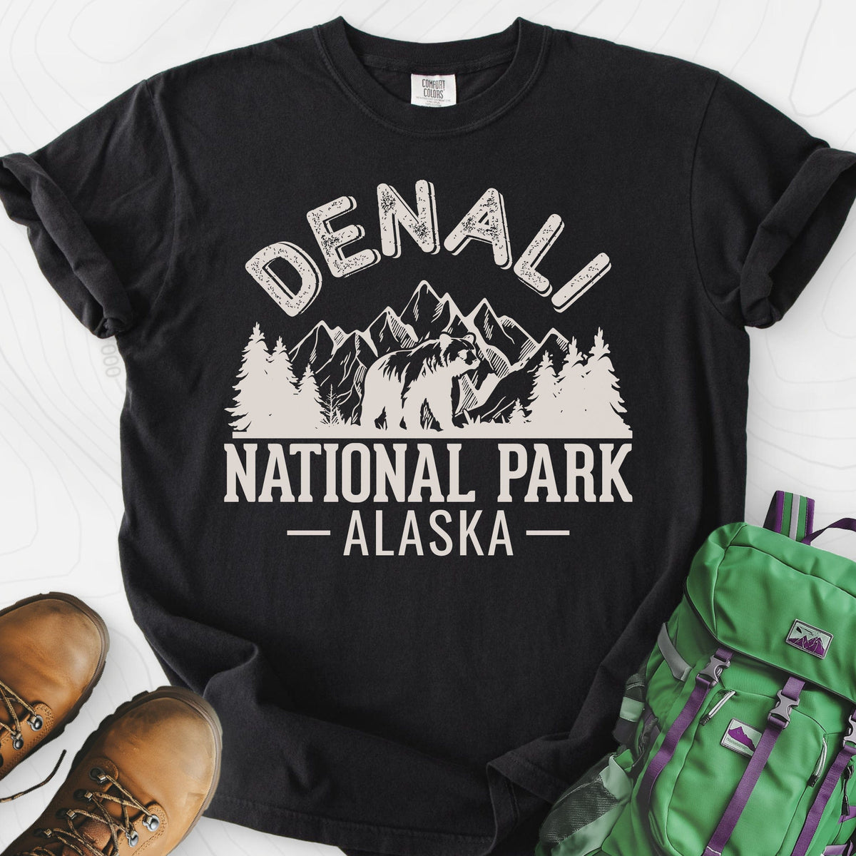 Denali Alaska T-Shirt Gift For Hiker
