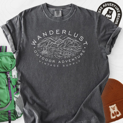 Wanderlust T-Shirt Gift For Hiker