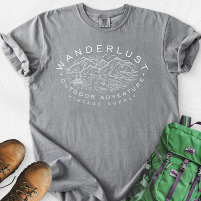 Wanderlust T-Shirt Gift For Hiker