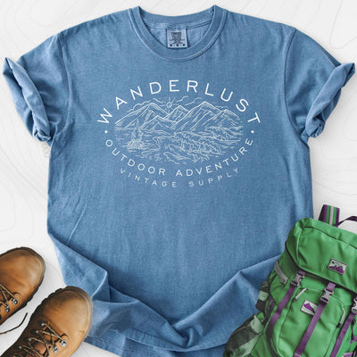 Wanderlust T-Shirt Gift For Hiker