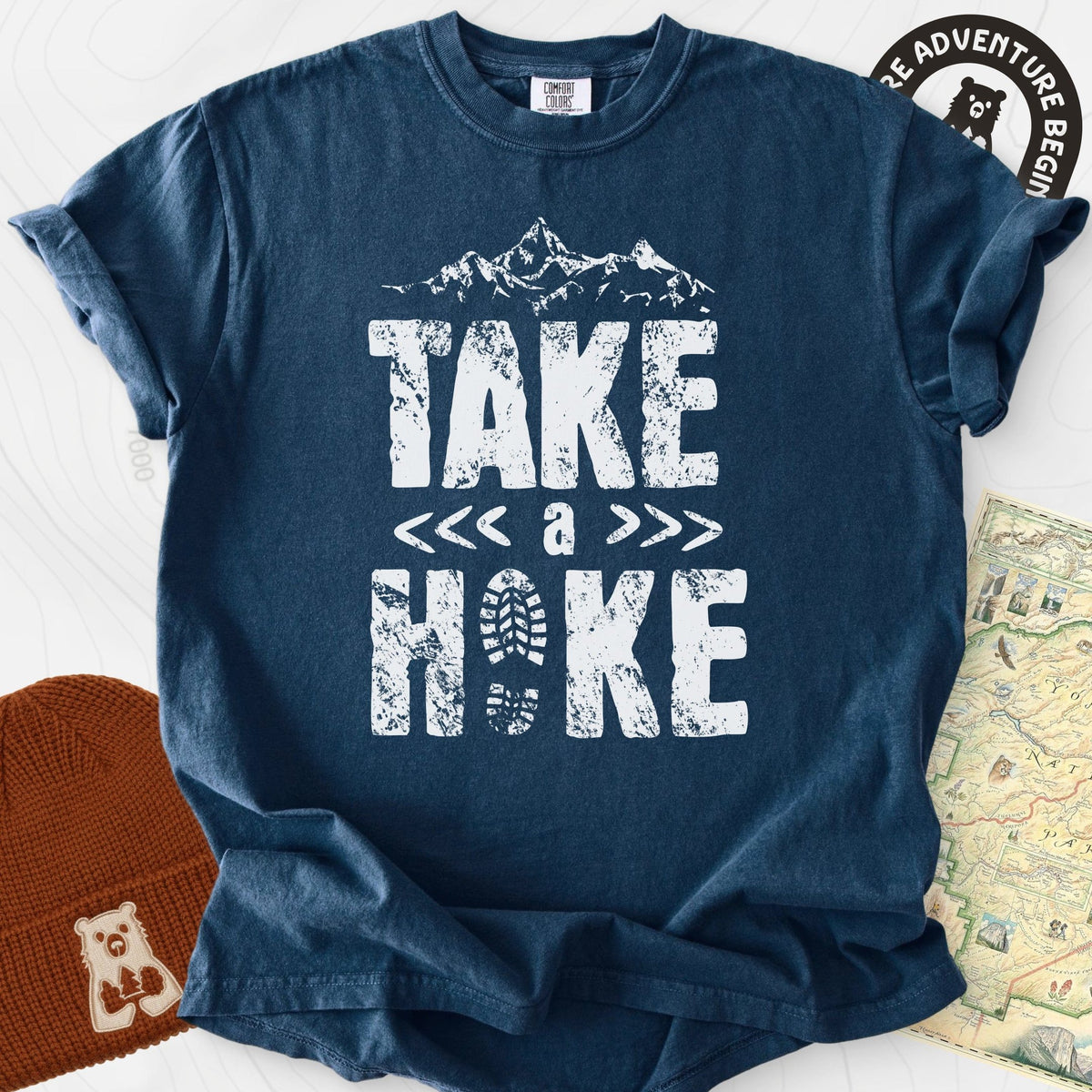 Take a Hike T-Shirt Gift For Hiker