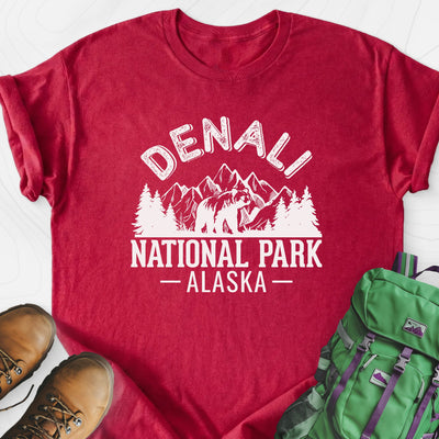 Denali Alaska Lightweight T-Shirt Gift For Hiker