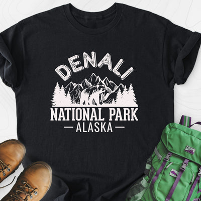 Denali Alaska Lightweight T-Shirt Gift For Hiker