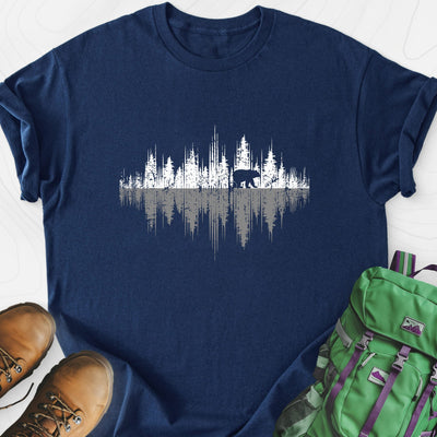 The Perfect Reflection Lightweight T-Shirt Gift For Hiker