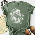 Bigfoot Snow Wishes T-Shirt Gift For Hiker