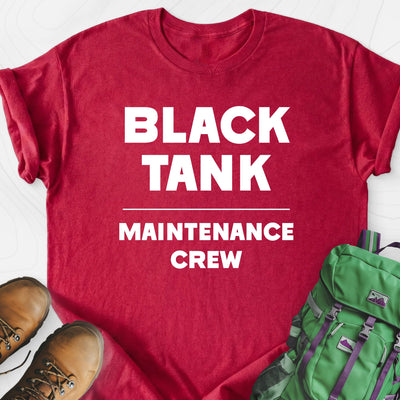 Black Tank Maintenance Crew Lightweight T-Shirt Gift For Hiker