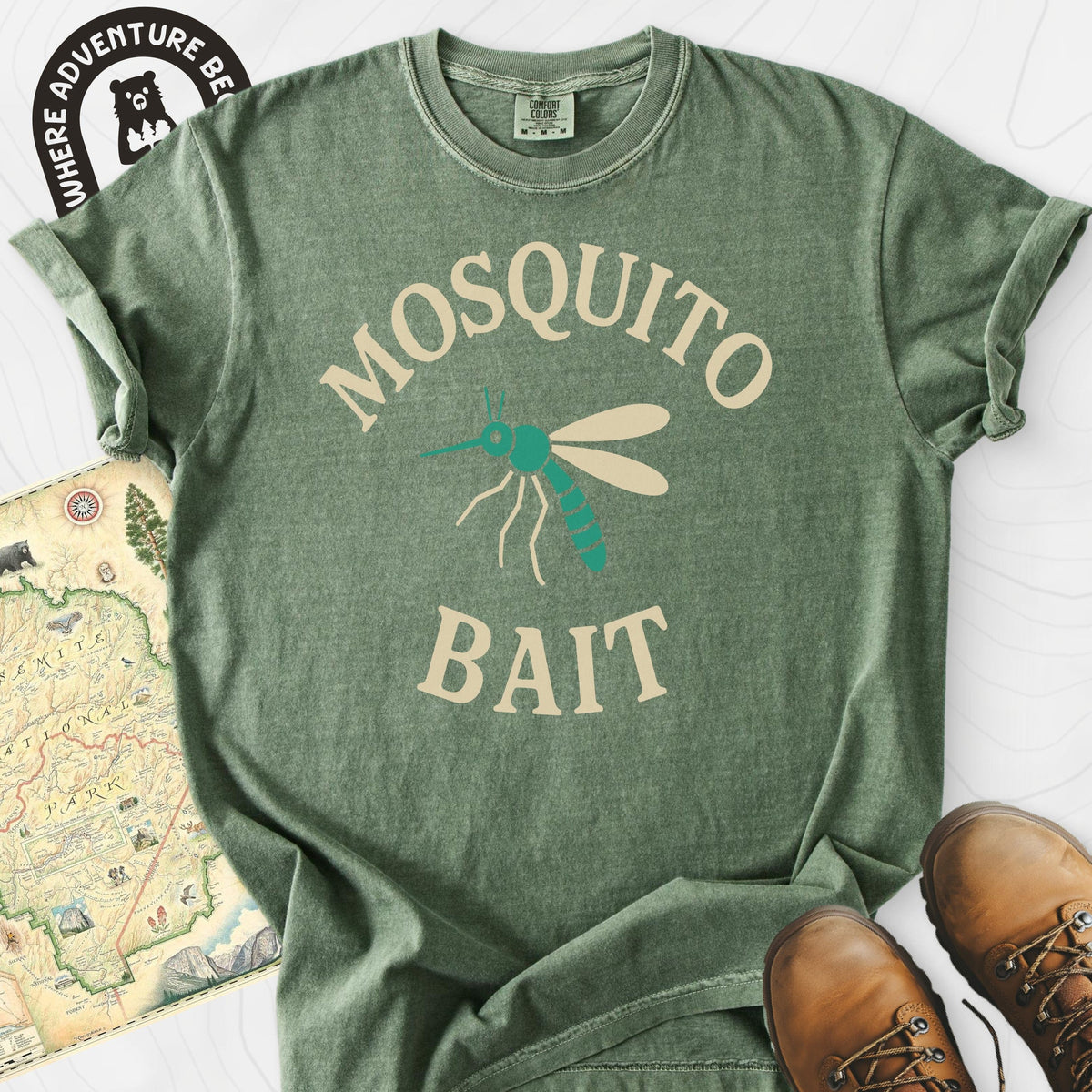Classic Mosquito Bait T-Shirt Gift For Hiker