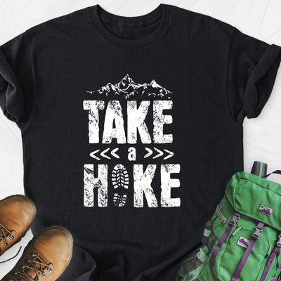 Take a Hike Lightweight T-Shirt Gift For Hiker