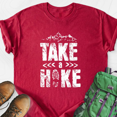 Take a Hike Lightweight T-Shirt Gift For Hiker
