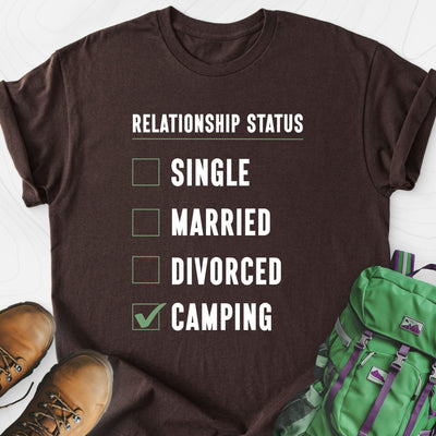 Relationship Status Lightweight T-Shirt Gift For Hiker