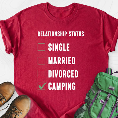 Relationship Status Lightweight T-Shirt Gift For Hiker