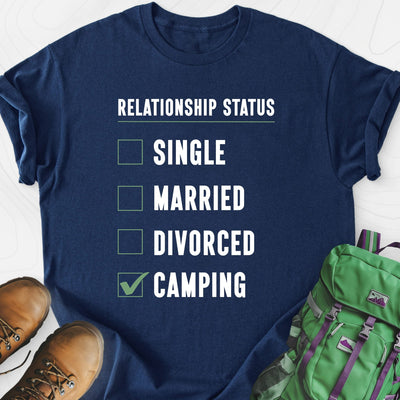 Relationship Status Lightweight T-Shirt Gift For Hiker