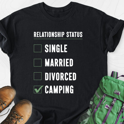 Relationship Status Lightweight T-Shirt Gift For Hiker