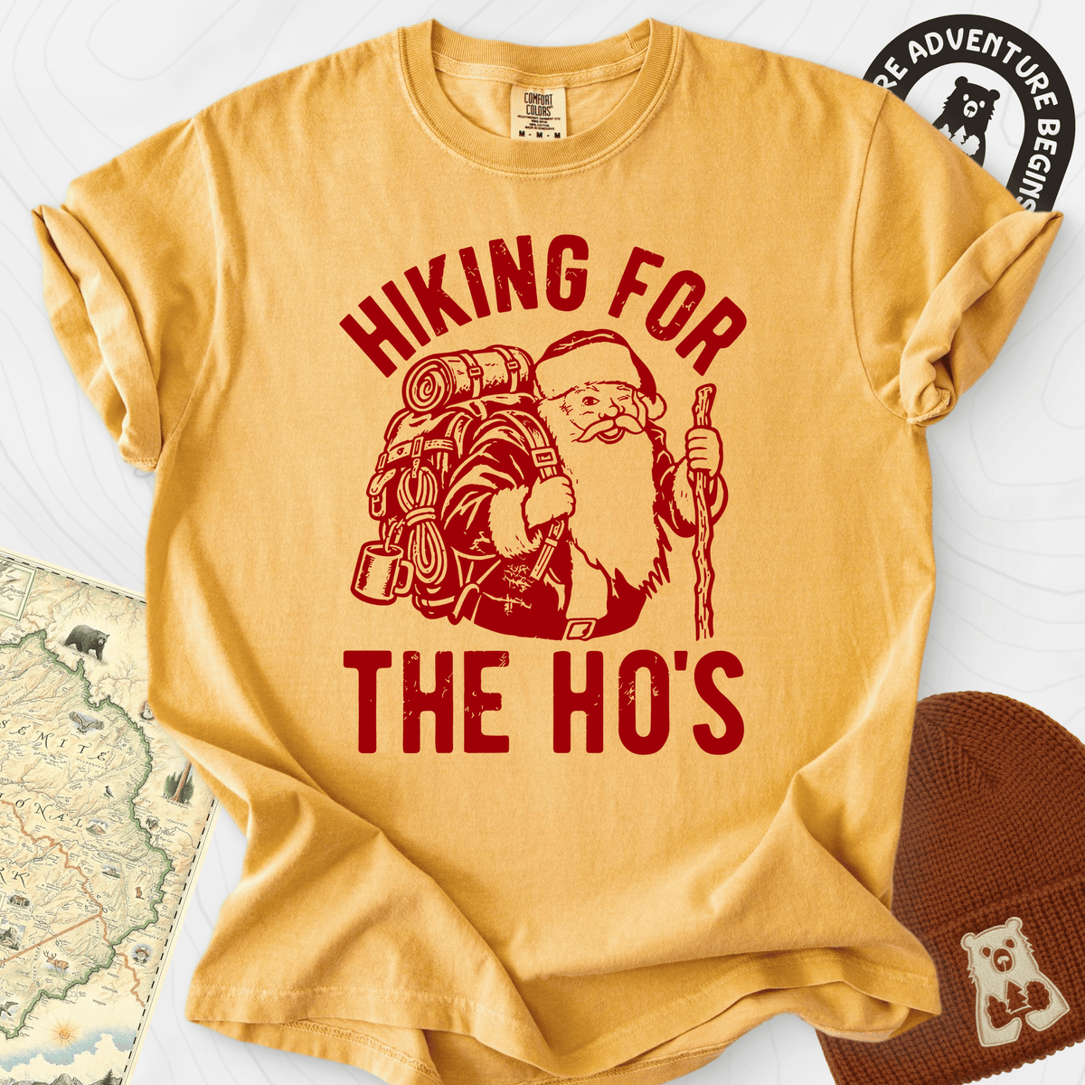 Hiking for the Ho's T-Shirt Gift For Hiker