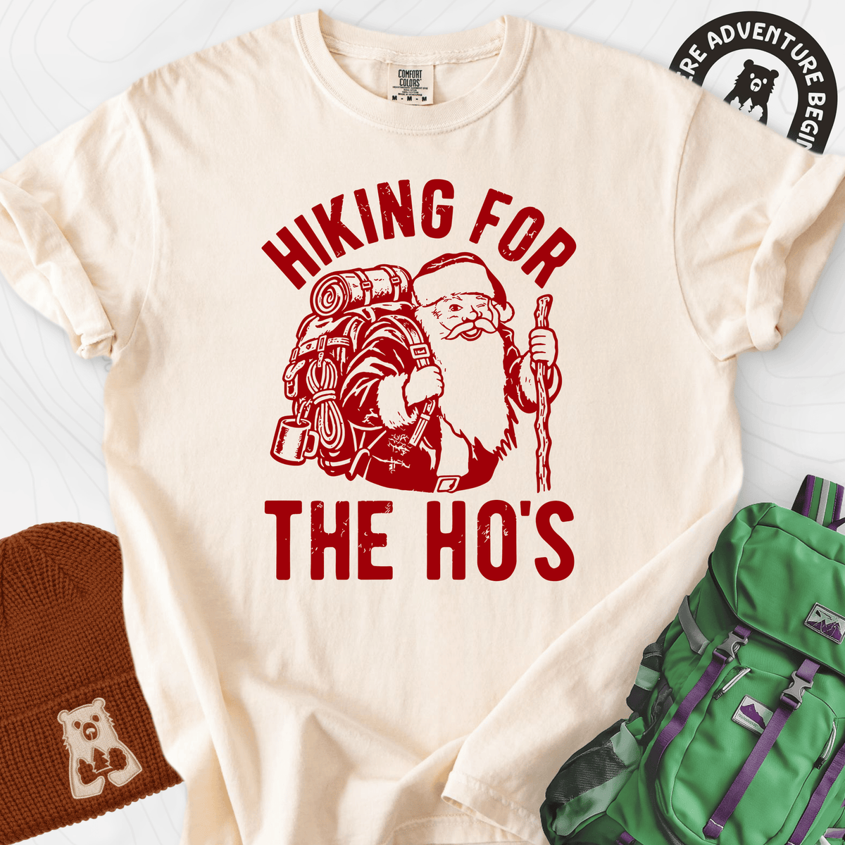 Hiking for the Ho's T-Shirt Gift For Hiker