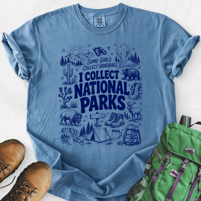National Park Collector T-Shirt Gift For Hiker